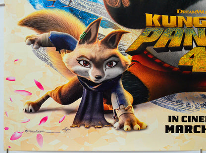Kung Fu Panda 4 (Bottom Left) Cinema Quad Movie Poster 