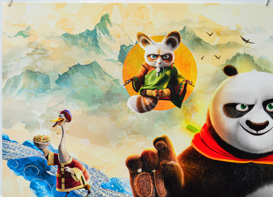 Kung Fu Panda 4 (Top Left) Cinema Quad Movie Poster 