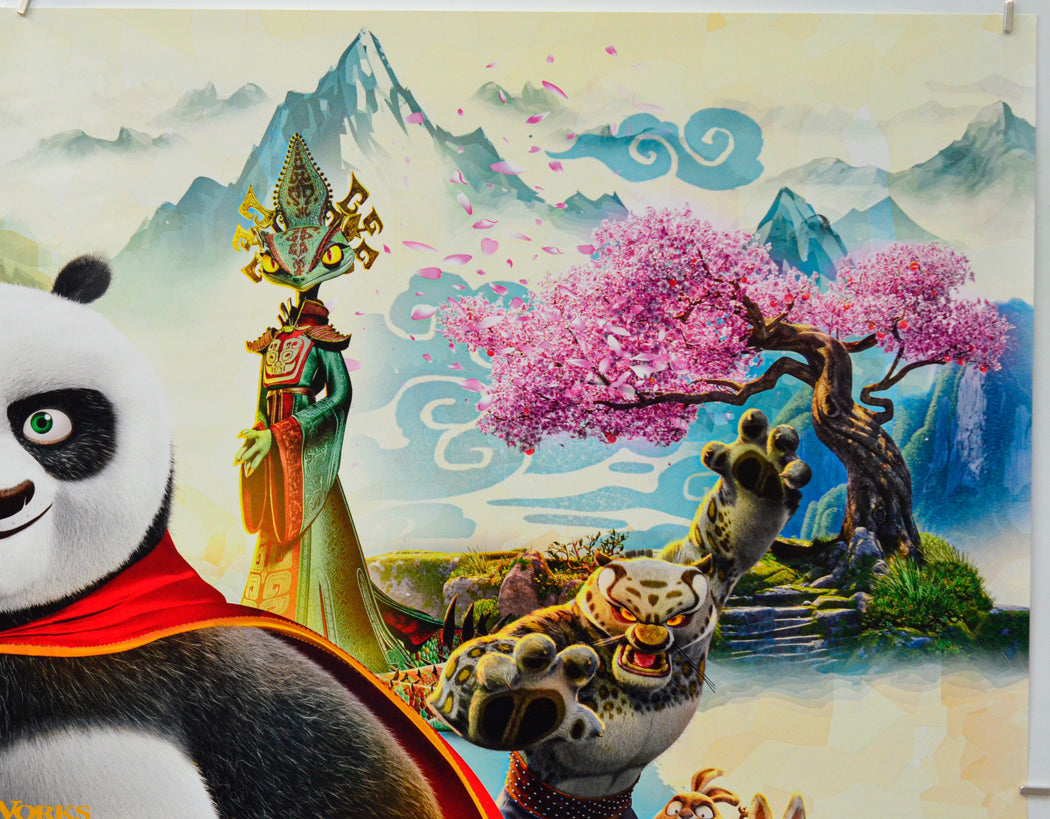 Kung Fu Panda 4 (Top Right) Cinema Quad Movie Poster 
