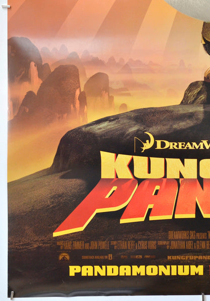 Kung Fu Panda (Bottom Left) Cinema One Sheet Movie Poster 