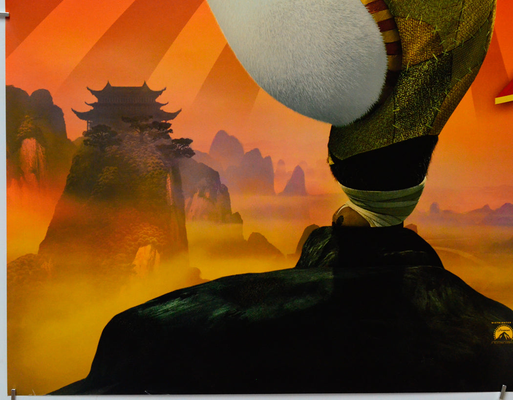 Kung Fu Panda (Bottom Left) Cinema Quad Movie Poster 