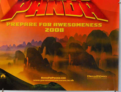 Kung Fu Panda (Bottom Right) Cinema Quad Movie Poster 