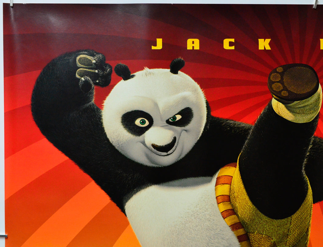 Kung Fu Panda (Top Left) Cinema Quad Movie Poster 