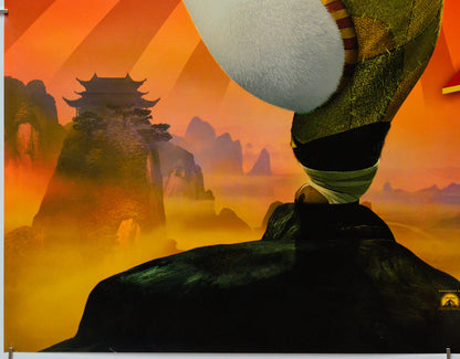 Kung Fu Panda (Bottom Left) Cinema Quad Movie Poster 