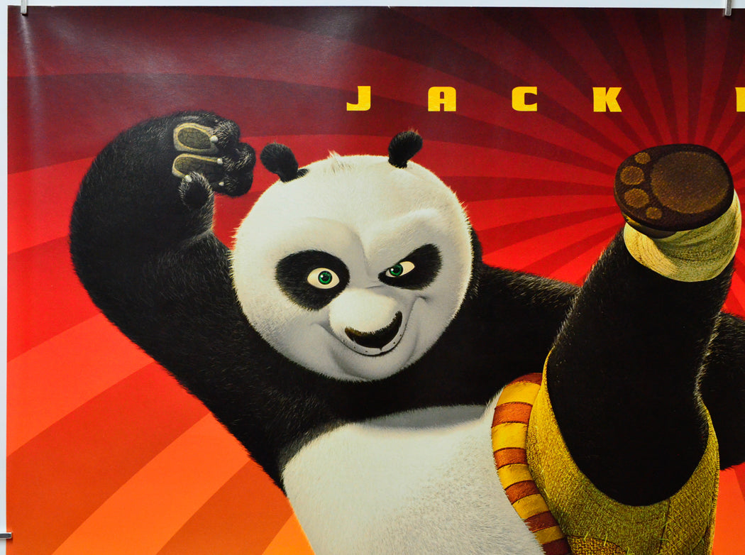 Kung Fu Panda (Top Left) Cinema Quad Movie Poster 
