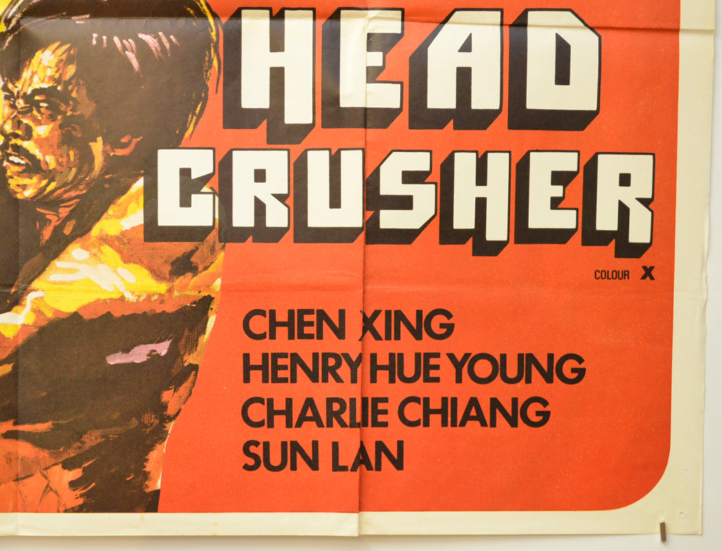 KUNG FU - THE HEADCRUSHER (Bottom Right) Cinema Quad Movie Poster 