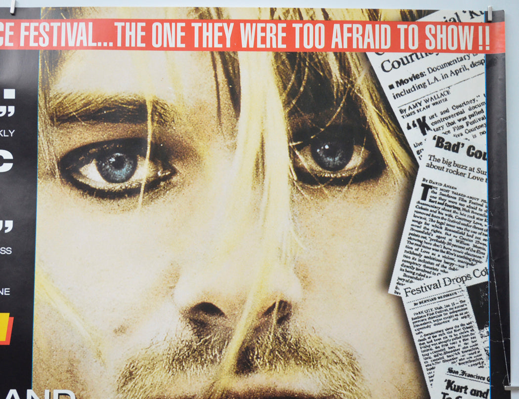 KURT AND COURTNEY (Top Right) Cinema Quad Movie Poster 