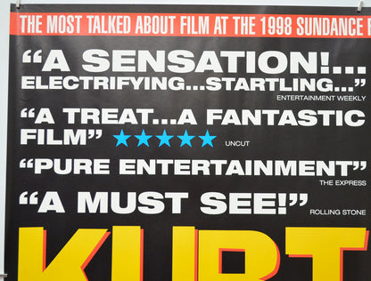 KURT AND COURTNEY (Top Left) Cinema Quad Movie Poster 