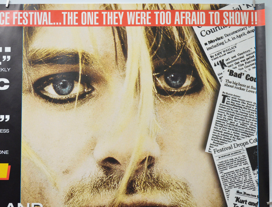 KURT AND COURTNEY (Top Right) Cinema Quad Movie Poster 