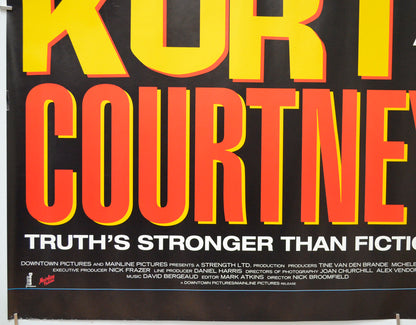 KURT AND COURTNEY (Bottom Left) Cinema Quad Movie Poster 