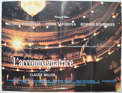 L’Accompagnatrice  (a.k.a. The Accompanist)   Original Quad Poster - Film Poster - Movie Poster