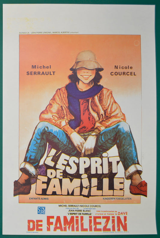 L'Esprit De Famille   Original Belgian Poster - Film Poster - Movie Poster  