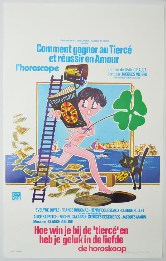 L'horoscope Original Belgian Poster - Film Poster - Movie Poster