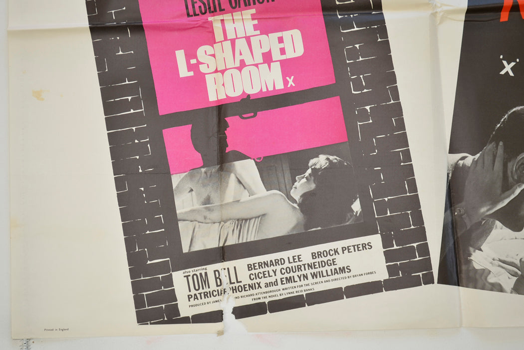 THE L-SHAPED ROOM / LIVE NOW, PAY LATER (Bottom Left) Cinema Quad Movie Poster 