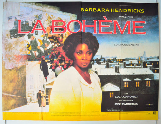 La Boheme Original British Quad Poster - Movie Poster