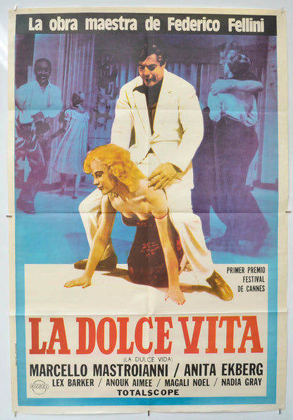 La Dolce Vita Original Argentine Poster - Film Poster - Movie Poster