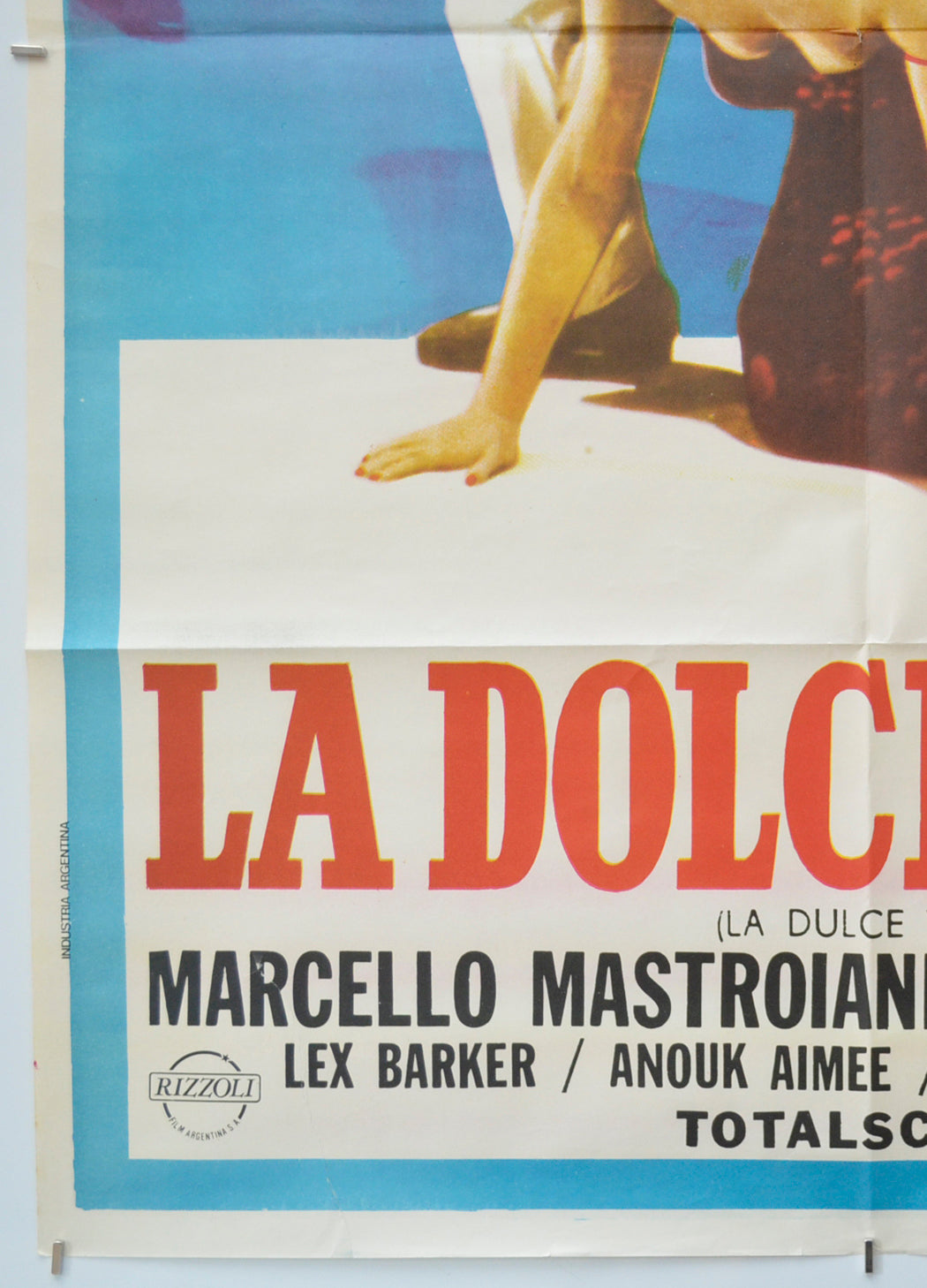 LA DOLCE VITA (Bottom Left) Cinema Argentina Movie Poster 