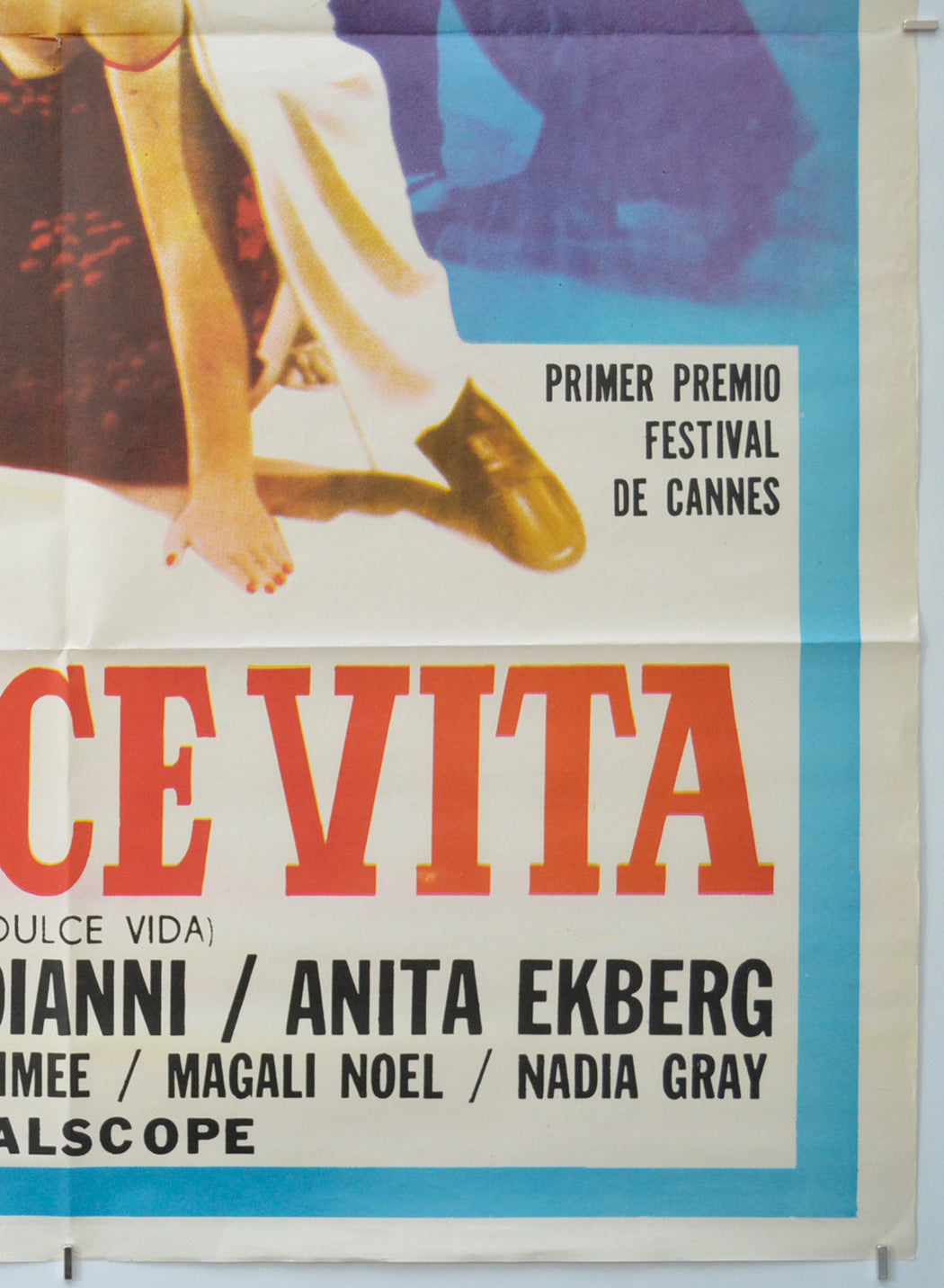 LA DOLCE VITA (Bottom Right) Cinema Argentina Movie Poster 