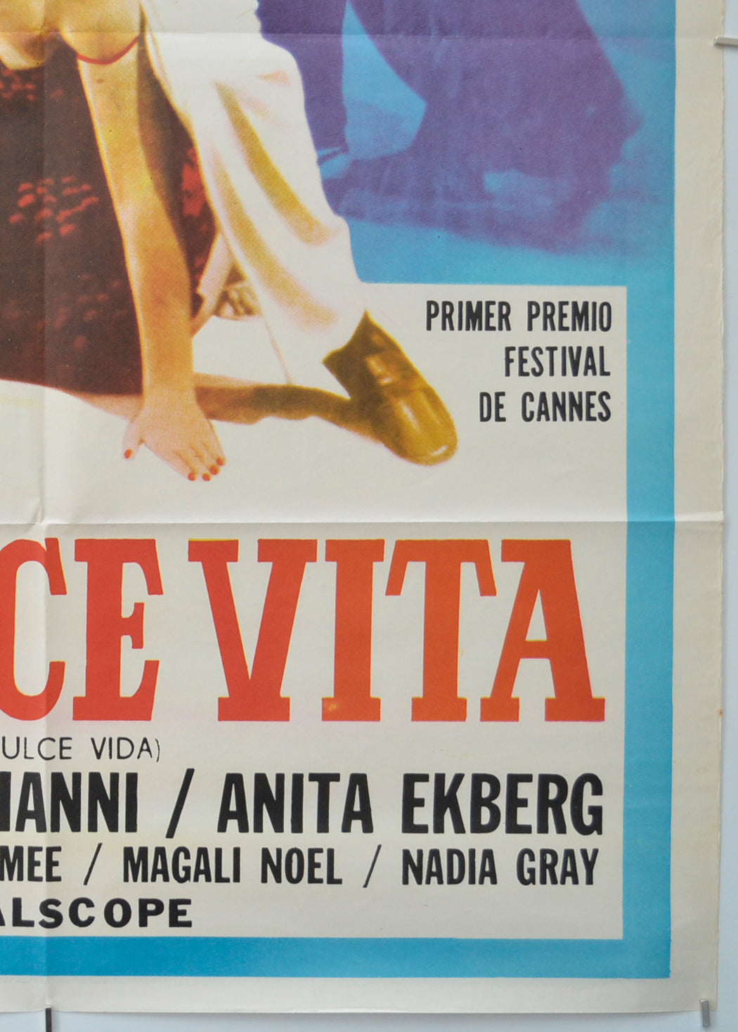 LA DOLCE VITA (Bottom Right) Cinema Argentina Movie Poster 