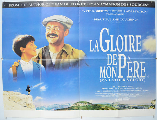 La Gloire De Mon Pere (a.k.a. My Father's Glory)  Original Quad Poster - Film Poster - Movie Poster