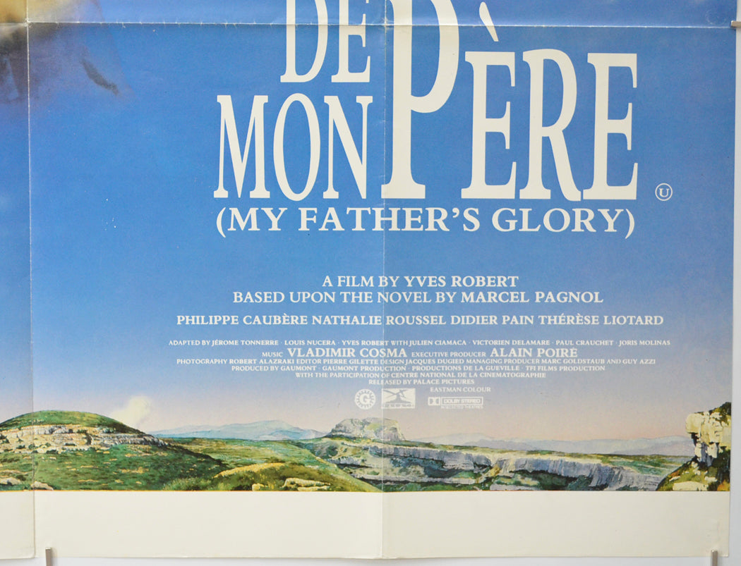 LA GLOIRE DE MON PERE (Bottom Right) Cinema Quad Movie Poster 