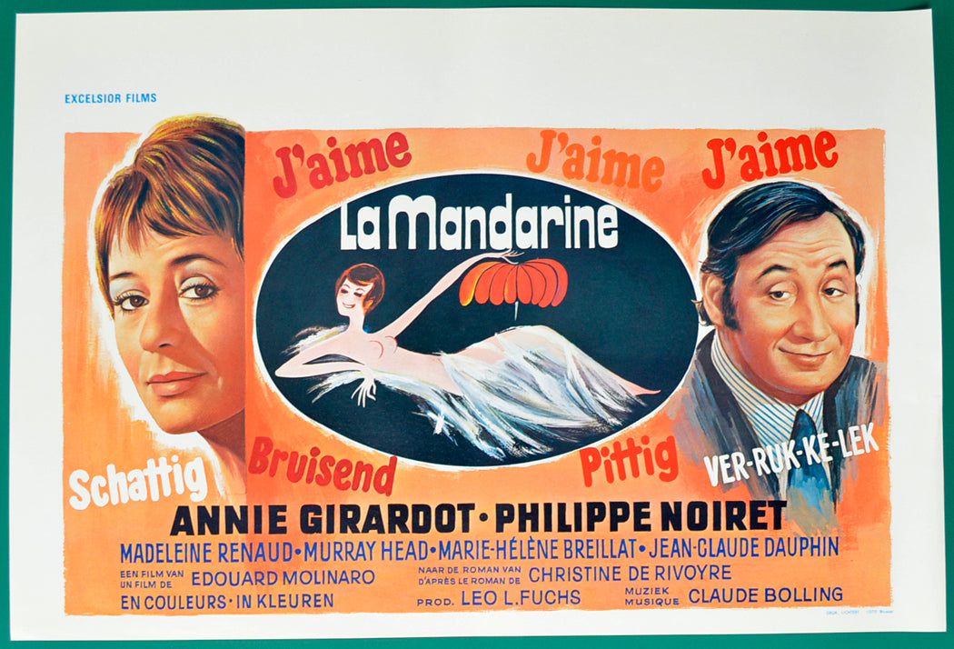 LA MANDARINE  (a.k.a. Sweet Deception )   Original Belgian Poster - Film Poster - Movie Poster