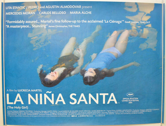 La Nina Santa - The Holy Girl  Original Quad Poster - Film Poster - Movie Poster 