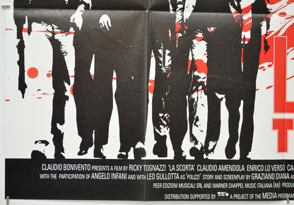 LA SCORTA (Bottom Left) Cinema Quad Movie Poster 