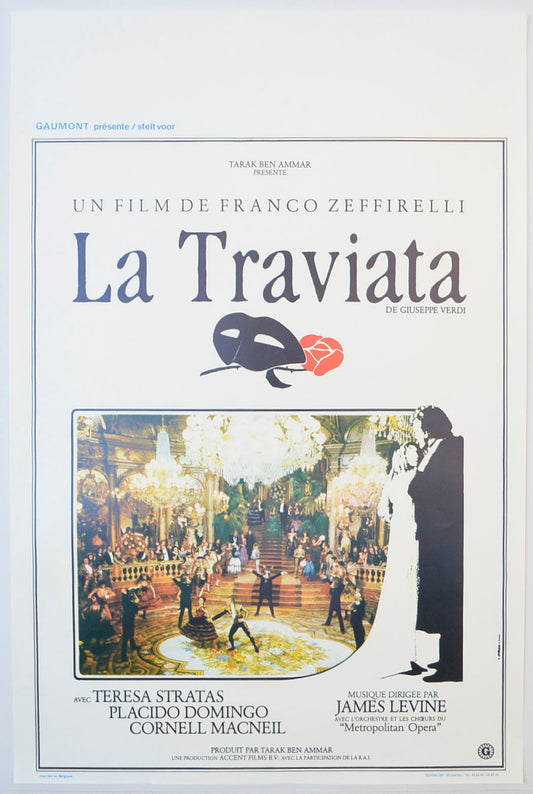 La Traviata Original Belgian Poster - Film Poster - Movie Poster