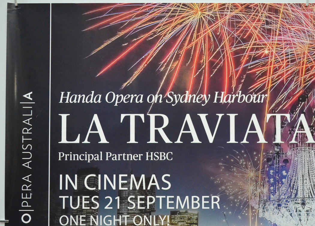 LA TRAVIATA - HANDA OPERA ON SYDNEY HARBOUR (Top Left) Cinema Quad Movie Poster 