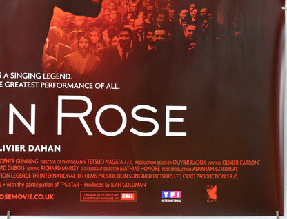 La Vie En Rose (Bottom Right) Cinema Quad Movie Poster 
