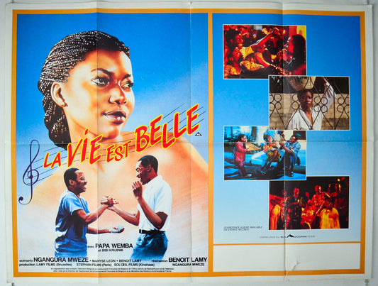 La Vie Est Belle  (a.k.a. Life Is Rosy)   Original British Quad Poster - Movie Poster