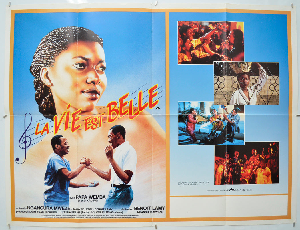 La Vie Est Belle (a.k.a. Life Is Rosy)  Original Quad Poster - Film Poster - Movie Poster