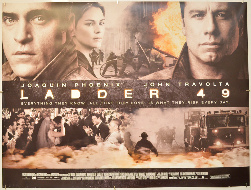 Ladder 49  Original Quad Poster - Film Poster - Movie Poster