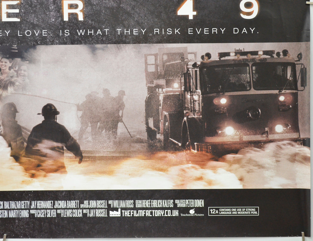 LADDER 49 (Bottom Right) Cinema Quad Movie Poster 