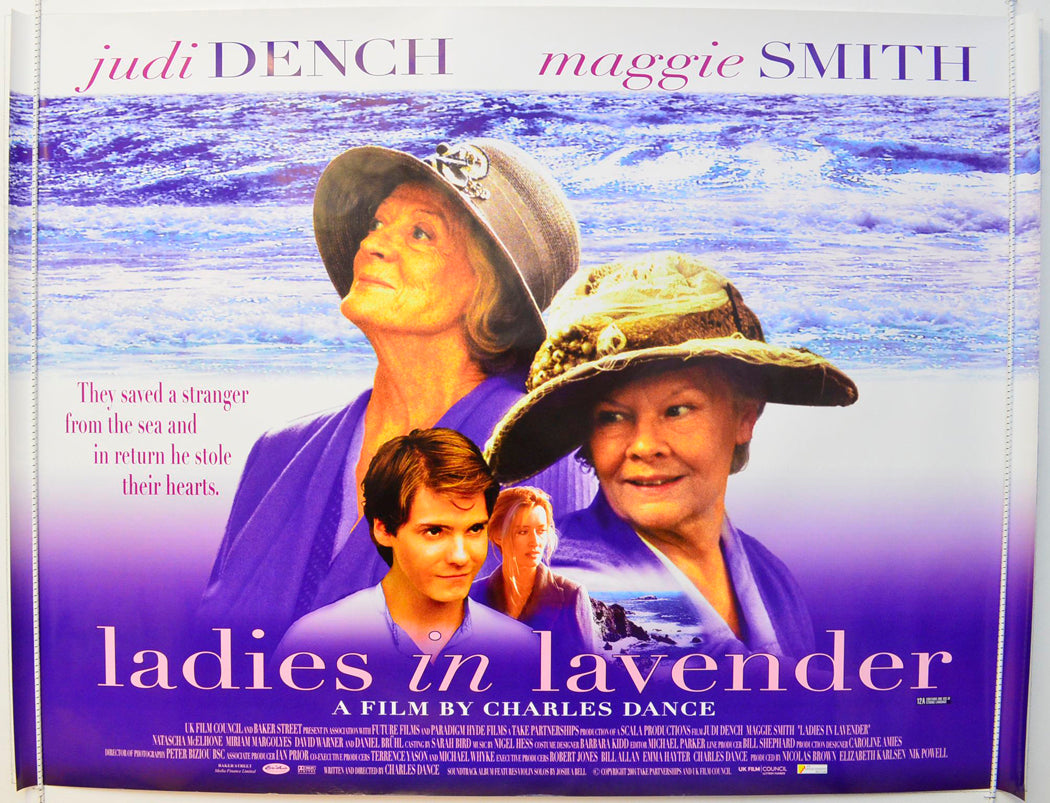 Ladies In Lavender Original British Quad Poster - Film Poster - Movie Poster 