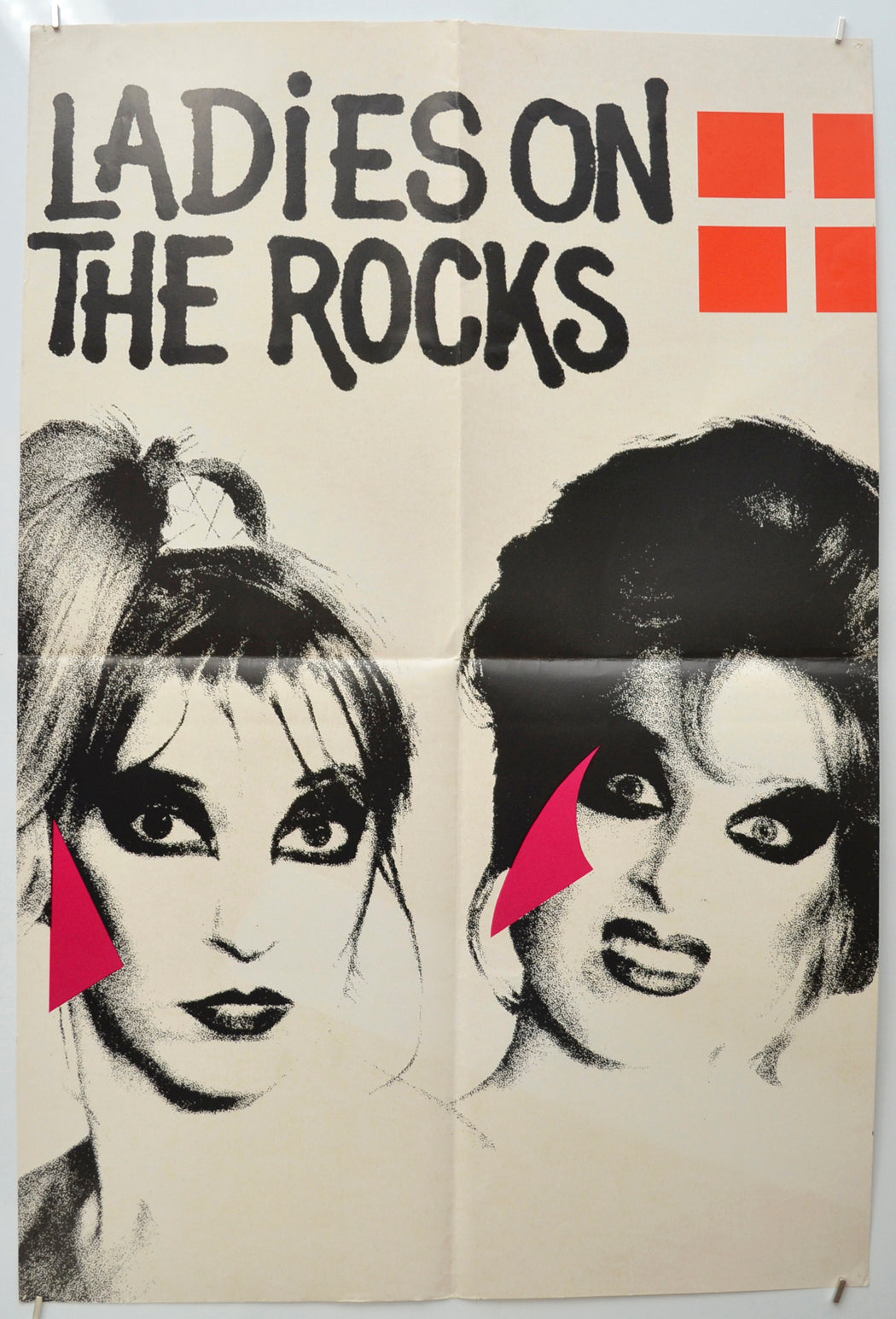 Ladies On The Rocks (a.k.a. Koks i kulissen) Original Double Crown Poster - Film Poster - Movie Poster