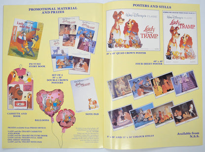 LADY AND THE TRAMP Cinema Exhibitors Campaign Pressbook - INSIDE 