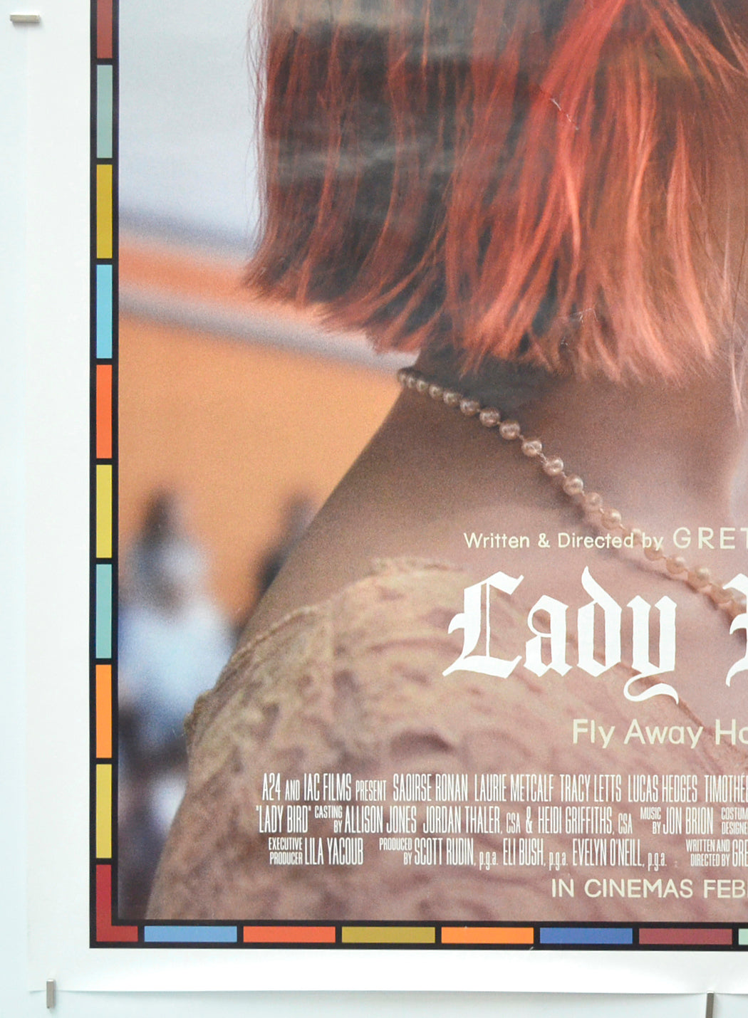 LADY BIRD (Bottom Left) Cinema One Sheet Movie Poster 