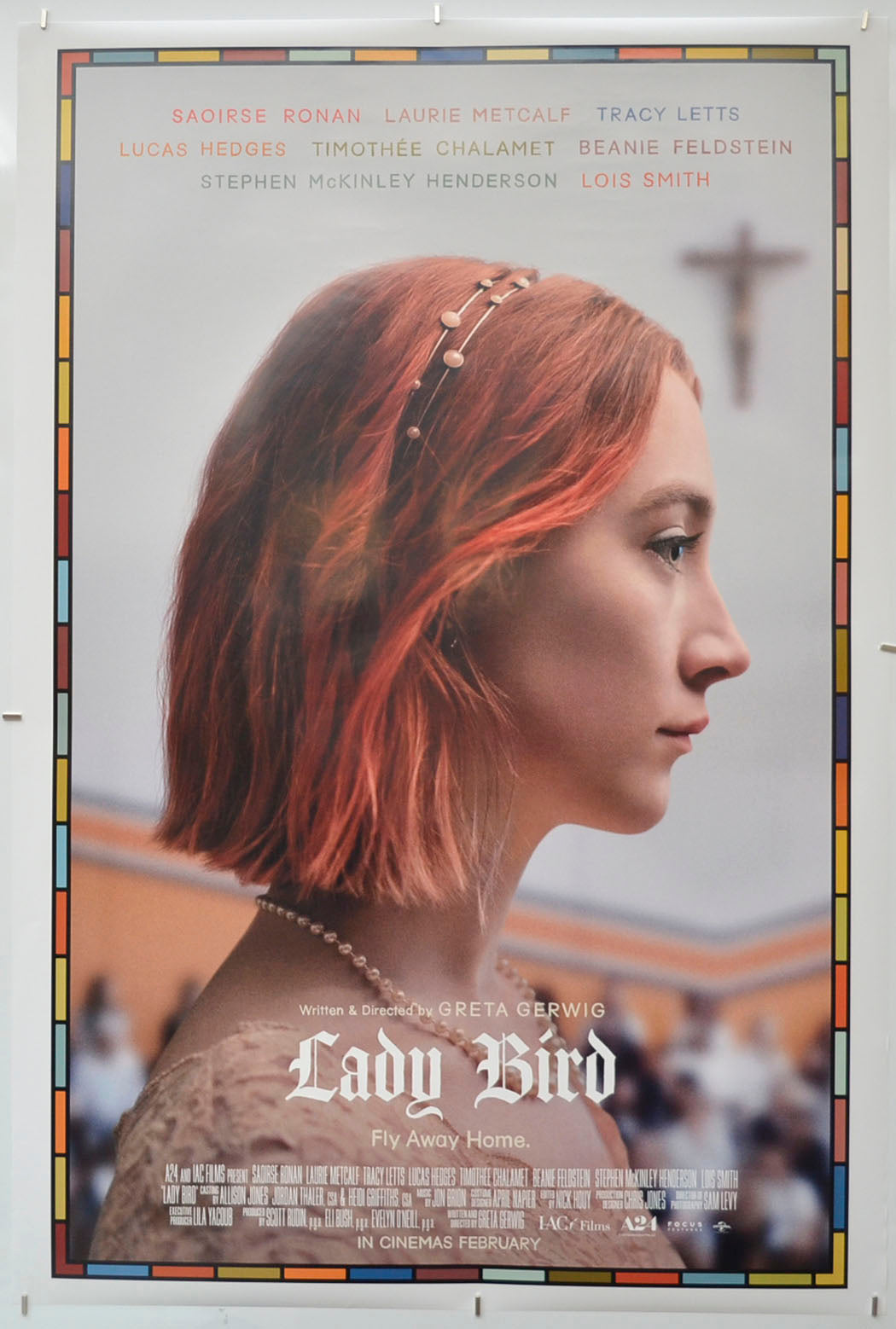 Lady Bird Original One Sheet Poster - Film Poster - Movie Poster