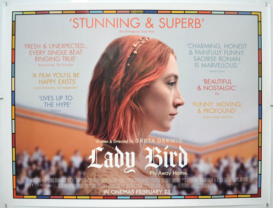 Lady Bird Original Quad Poster - Film Poster - Movie Poster