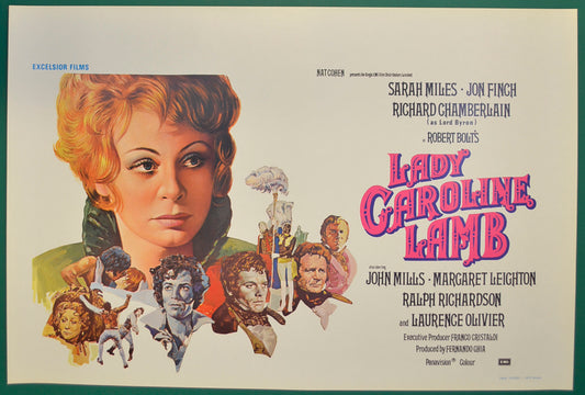 Lady Caroline Lamb Original Belgian Poster - Film Poster - Movie Poster  