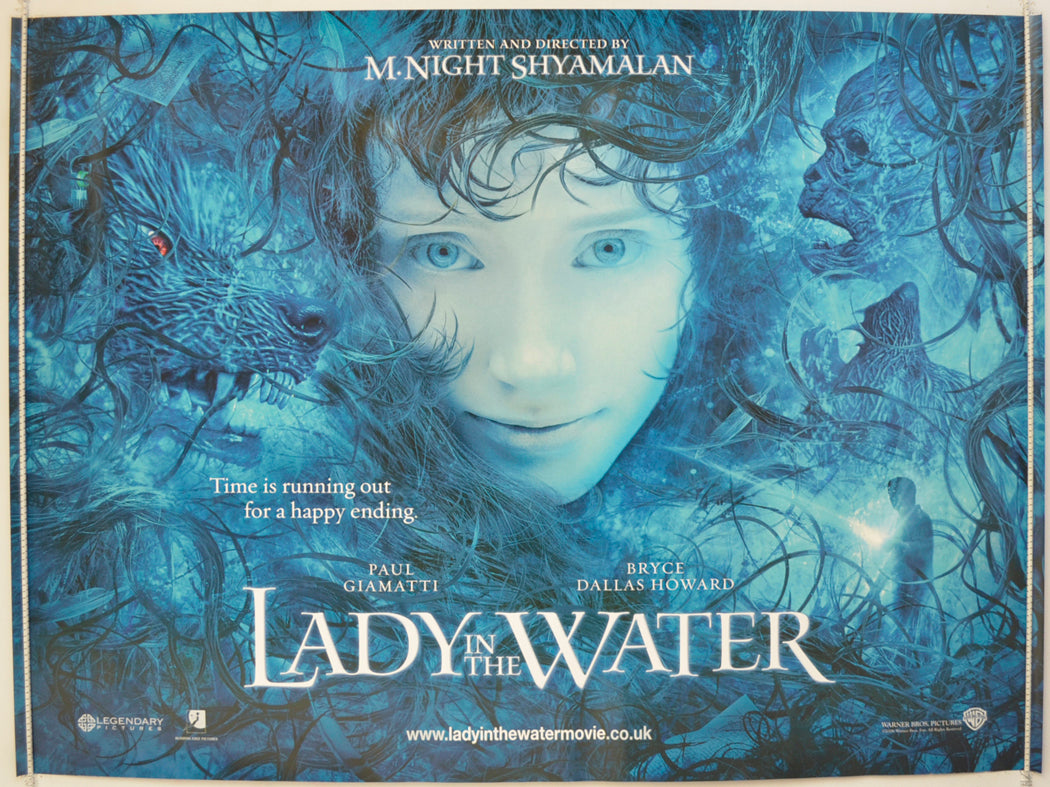 The Lady In The Water  Original Quad Poster - Film Poster - Movie Poster