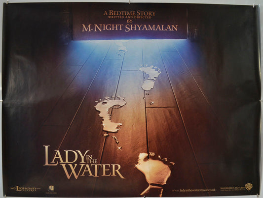 The Lady In The Water (Teaser / Advance Version) Original Quad Poster - Film Poster - Movie Poster