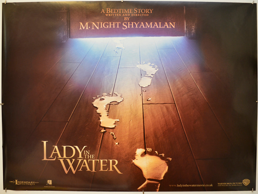 The Lady In The Water (Teaser / Advance Version)  Original Quad Poster - Film Poster - Movie Poster