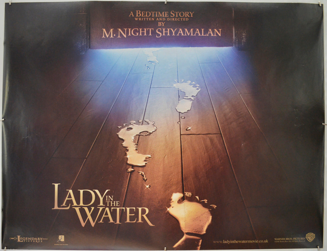 The Lady In The Water (Teaser / Advance Version)Original Quad Poster - Film Poster - Movie Poster