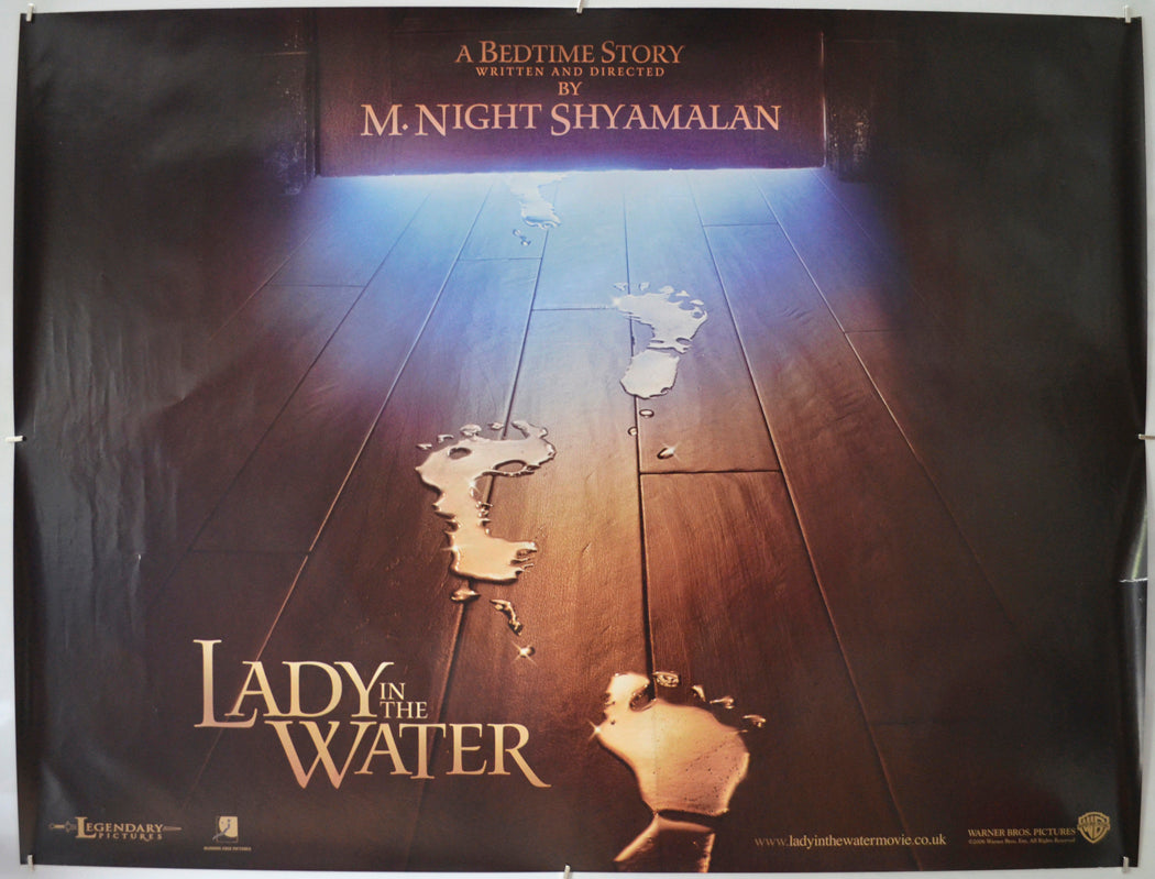 The Lady In The Water  (Teaser / Advance Version)  Original Quad Poster - Film Poster - Movie Poster