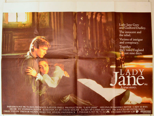 Lady Jane  Original British Quad Poster - Film Poster - Movie Poster