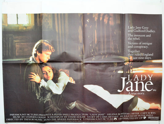 Lady Jane Original Quad Poster - Film Poster - Movie Poster  