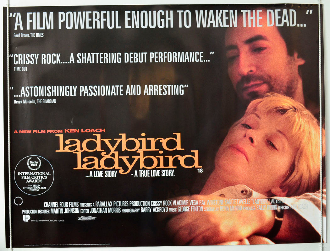 Ladybird Ladybird Original British Quad Poster - Movie Poster